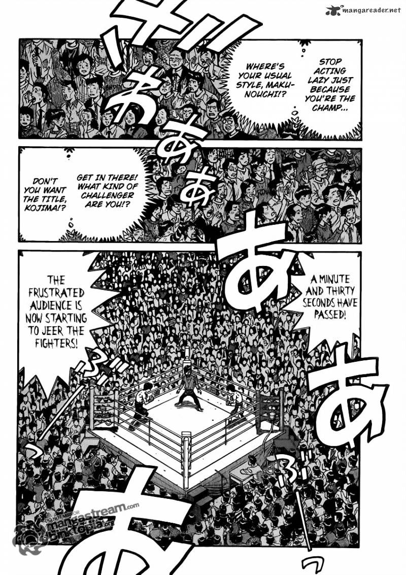 Hajime no Ippo: Fighting Spirit, Chapter 935 image 02